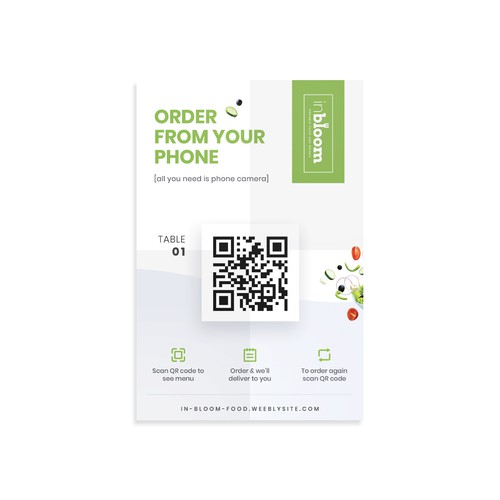 In Bloom Ordering Card