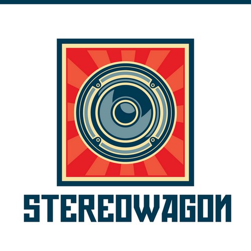 Logo for stereowagon - a New Music Startup