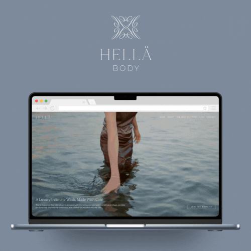 Hellä Body Website