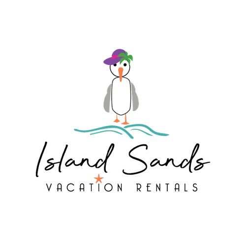 Fun mAscot design that has an island feel