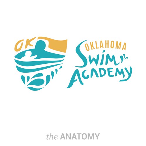 Swim Academy logo concept 1