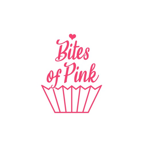 Modern and flirty logo design for baked products