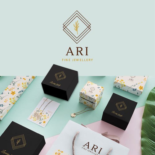 Jewelry Logo Design // Brand Stationery 