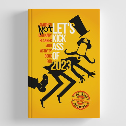 Diseño gracioso para una agenda distinta