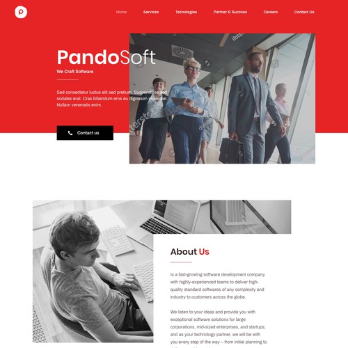 Pando Soft Website