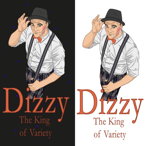 "DIZZY - The King of Variety" Logo