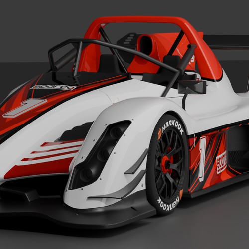 Radical SR10 XXR Race Car wrap