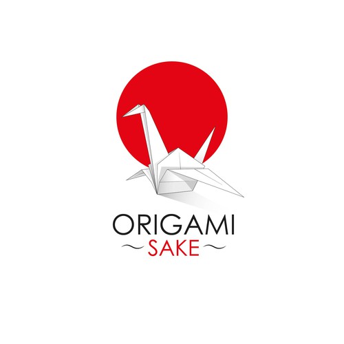 Origami sake logo proposal
