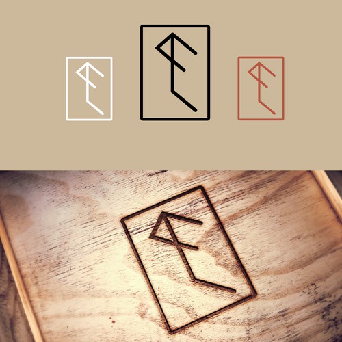 Branding Iron Logo for Eppel Craftworks