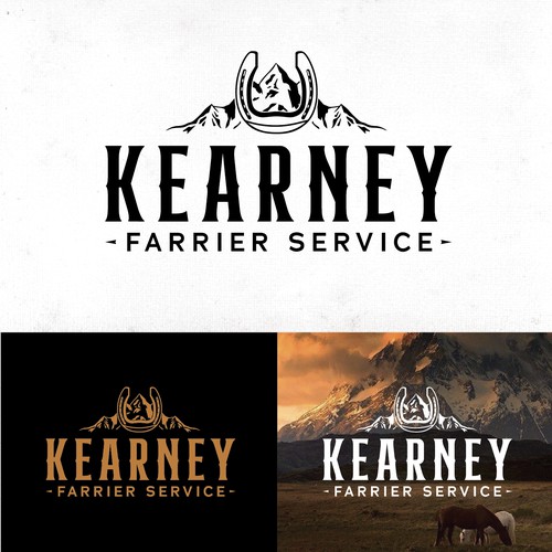 Logo for a Horse Farrier
