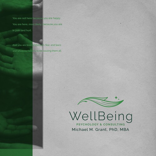A logo for WellBeing Psychology & Consulting
