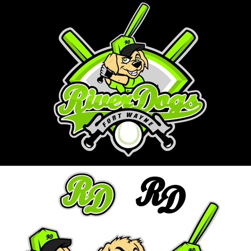 Create a baseball team identity for young men