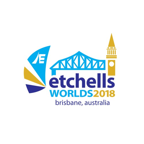 Etches Worlds 2018 Logo Design