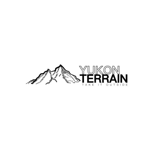 Yukon Terrain - a logo to express outdoors