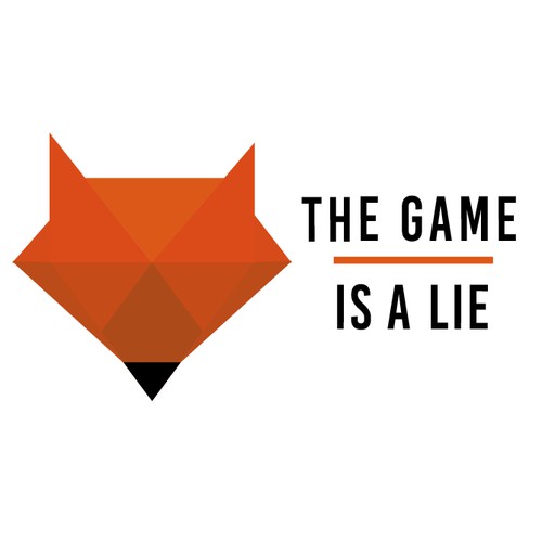 Geometric fox logo