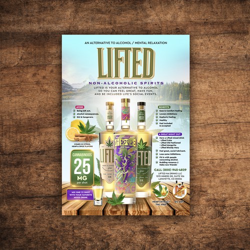Poster for Lifted (Non-Alcoholic Drink)