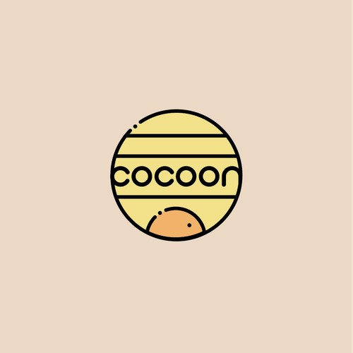 Cheerful logo for a student accommodation company