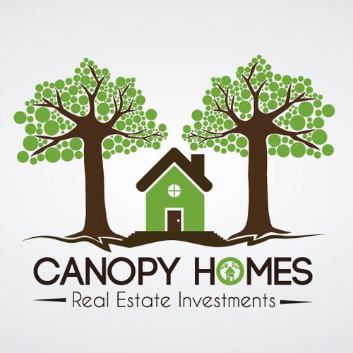 Create an inviting real estate design for Canopy Homes