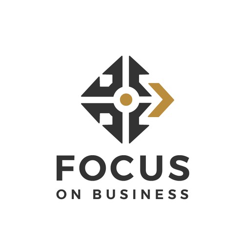Modern Business Consulting Logo