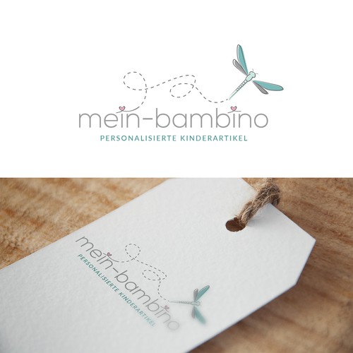 Logo concept for a childrens boutique