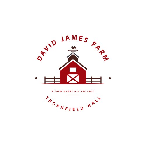 Logo design for David James Farm