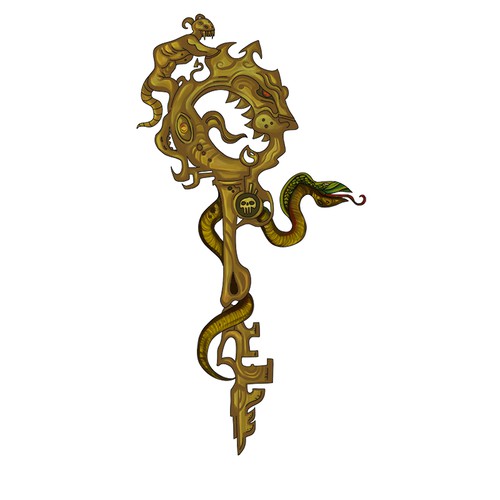 Create a key to the Gates of Hell. Let your creative darkness loose!