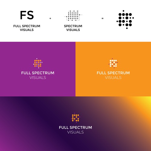 full spectrum visuals logo design