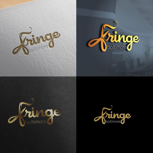 Modern hair salon Logo