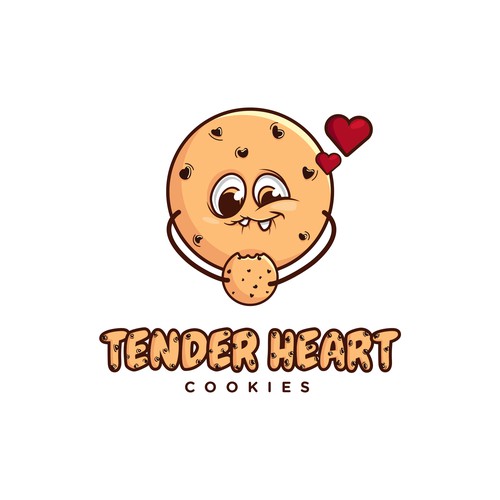 Tender heart cookies