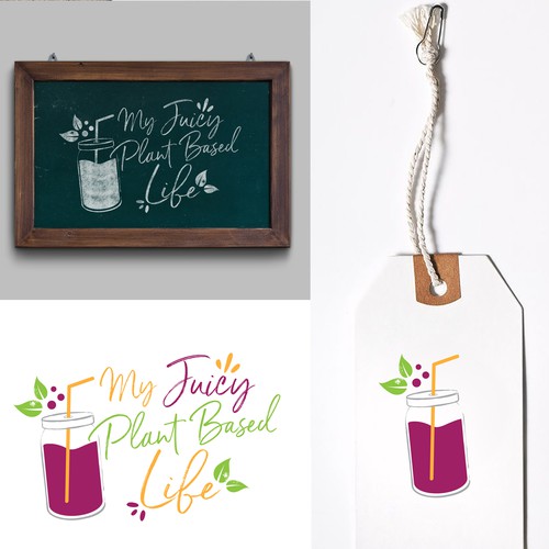 My Juicy Plant Based Life Logo