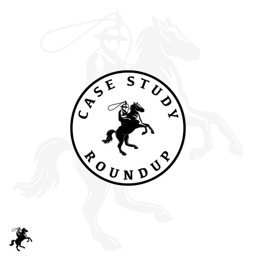 Cowboy illustration logo