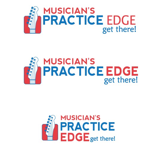 Create a logo for a software product to help musicians practice better