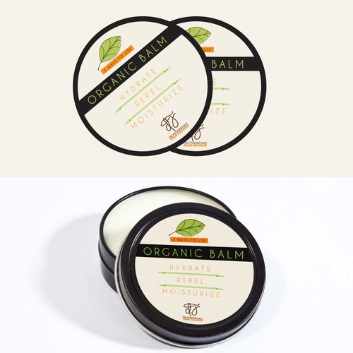 Create a winning label and packaging for all organic body care product