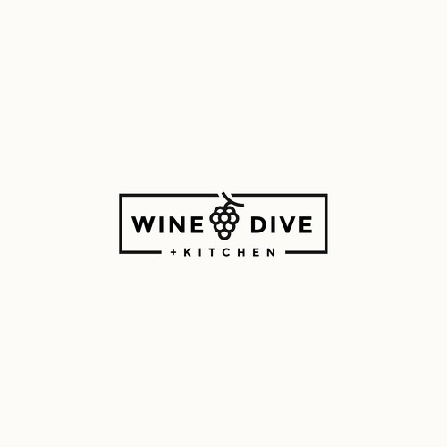 Wine Dive +Kitchen logo