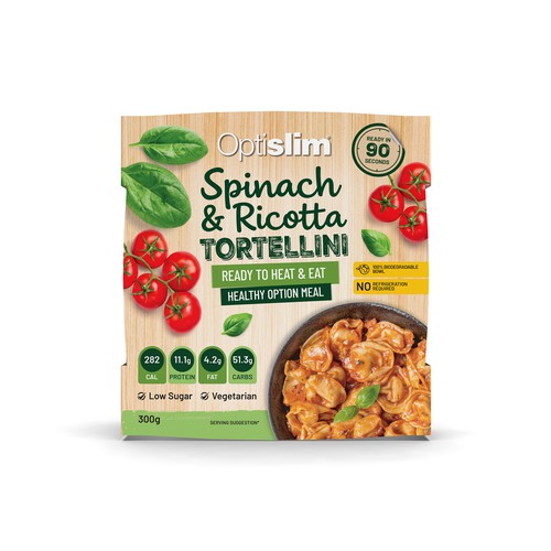 OPTISLIM SPINACH & RICOTTA TORTELLINI