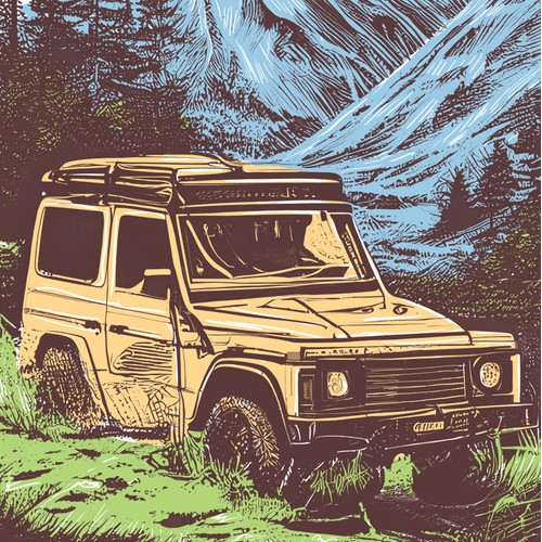 Car illustration