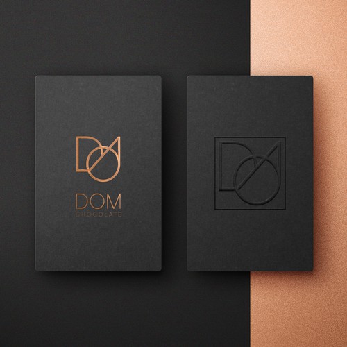 Luxurious logo for a chocolate business