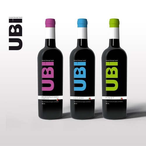 wine label design