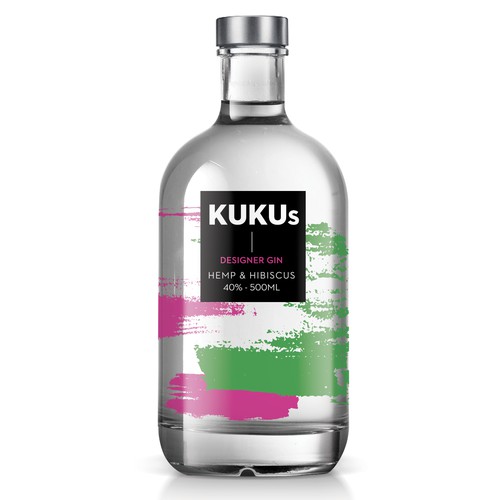 Edgy flavored gin