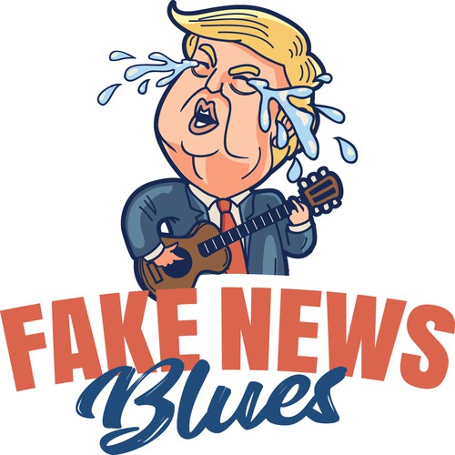 Fake News Blues Logo