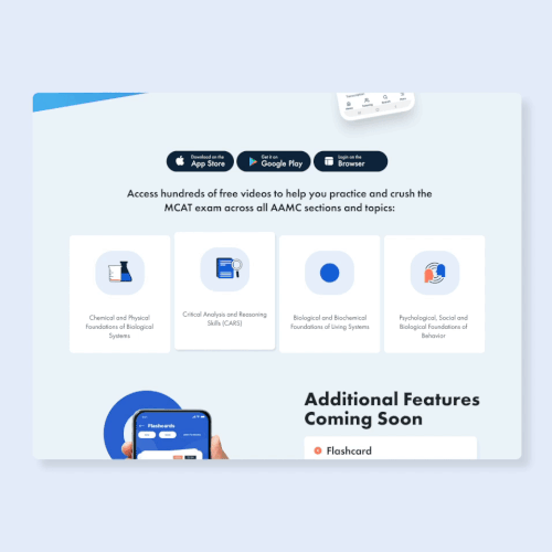 Medical School landing page