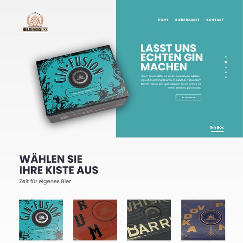 Web Design for Heldengenuss