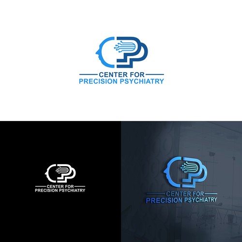 Logo for a new, innovative research ctr. - better predict/prevent mental illness w/AI/ML, genetics