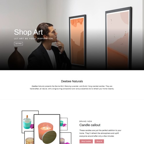 Shopify Website design