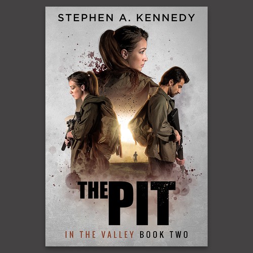 "The Pit" Post-Apocalyptic Book Cover Design