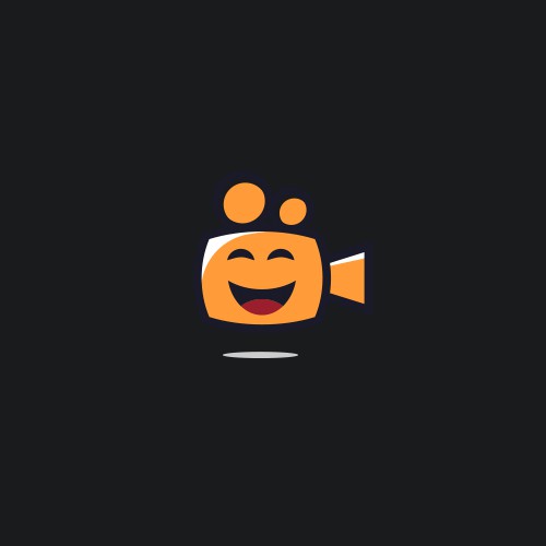 Happy and fun logo representing a video tool