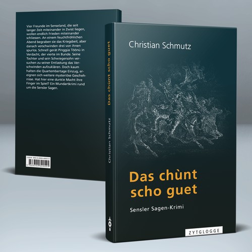 Cover for a mystery novel "Das chùnt scho guet"