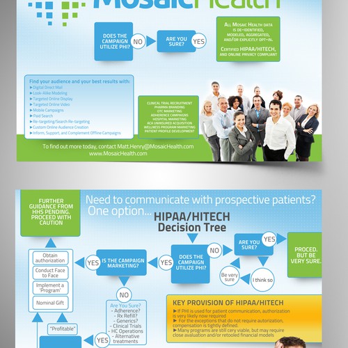 Help Mosaic Health with a new flyer