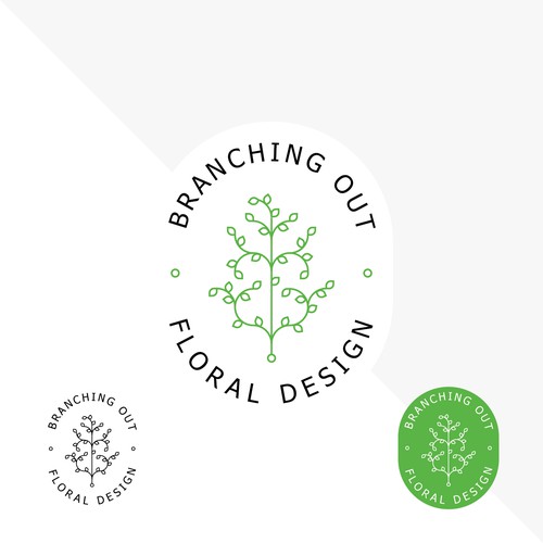 Logo concept for the floral design company