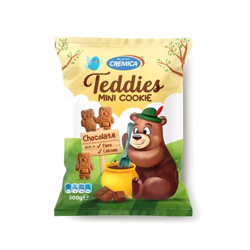 Cremica Teddies Mini Cookies